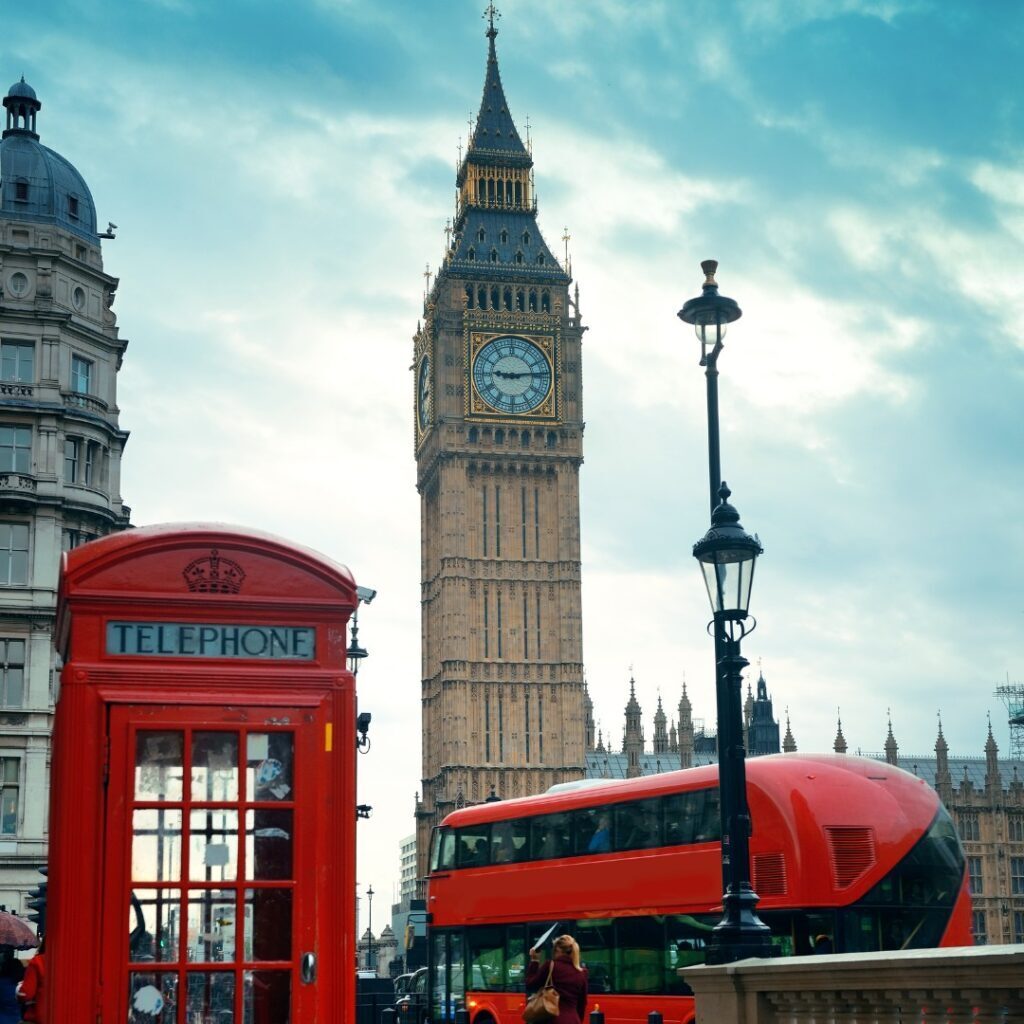 Pacote de intercâmbio, Londres
